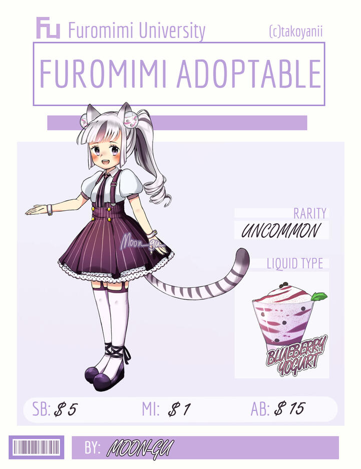 Furomimi Blueberry Yogurt